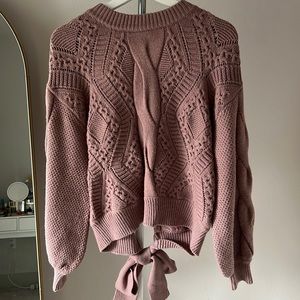 Snidel Sweater Pink brown One Size